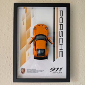 Porsche-911-GT3-RS-3D-Frame-A4-Wall-Art-4